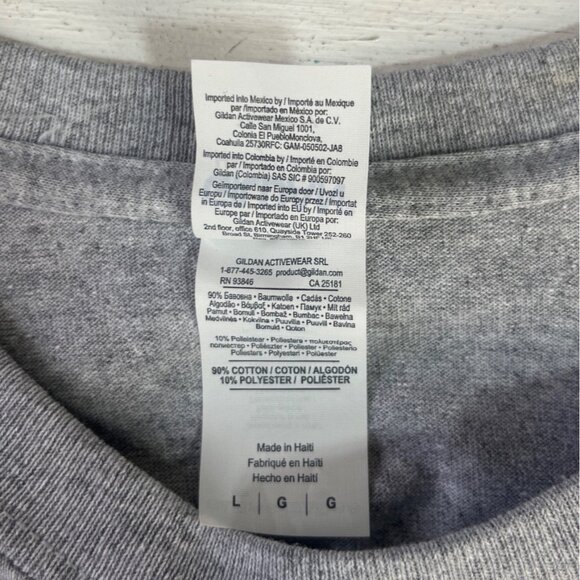 Pittsburgh Steelers Bud Light Tshirt Mens Large Gray NFL Merchandise Fanwear - Picture 8 of 9